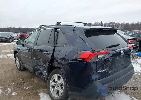 2021 Toyota Rav4 Hybrid Xle из США, поврежденный, VIN 4T3RWRFV2MU038408